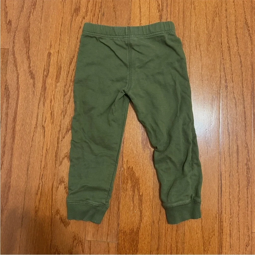 Carter’s Toddler Olive Green Jogger Sweatpants Size 3T